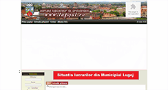 Desktop Screenshot of lugojul.ro